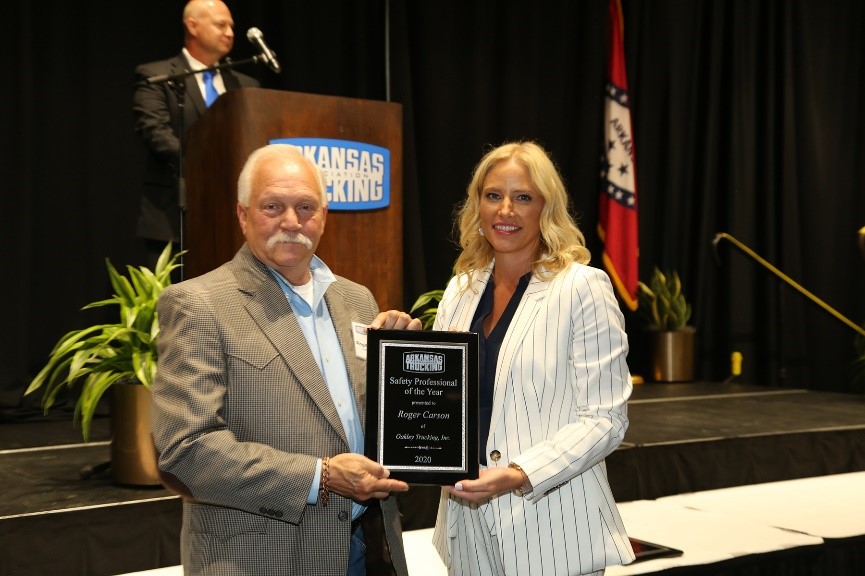 2020 Safety Professional of the Year Roger Carson, Oakley Trucking